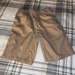 Wonder Nation Men's Tan Flat Front Shorts